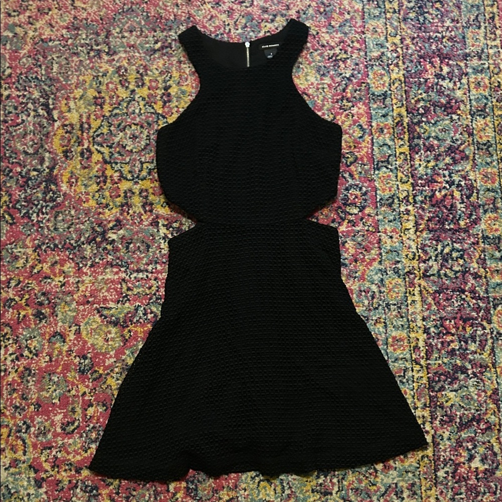 Club Monaco Elegant Black Sleeveless Dress